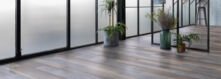 Teak Lamelparket 1-strooks